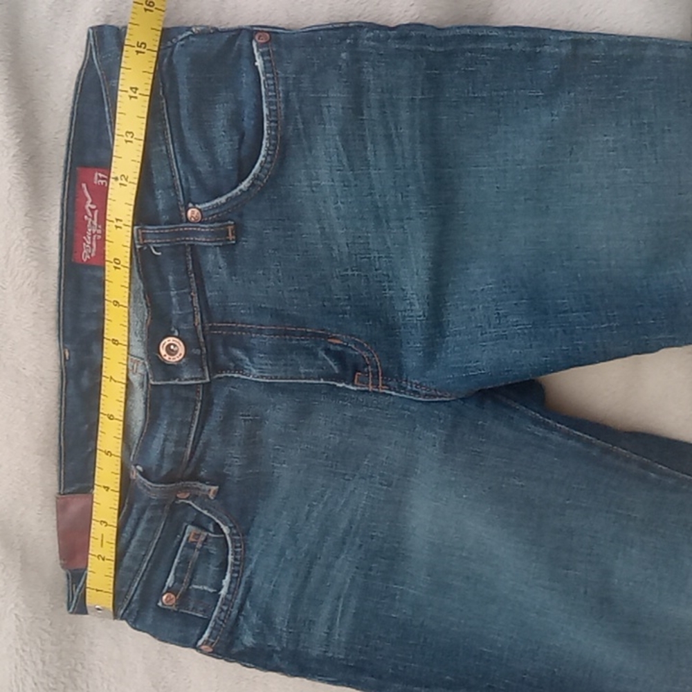 Blue2 sz 31 women's cotton jeans Made in USA